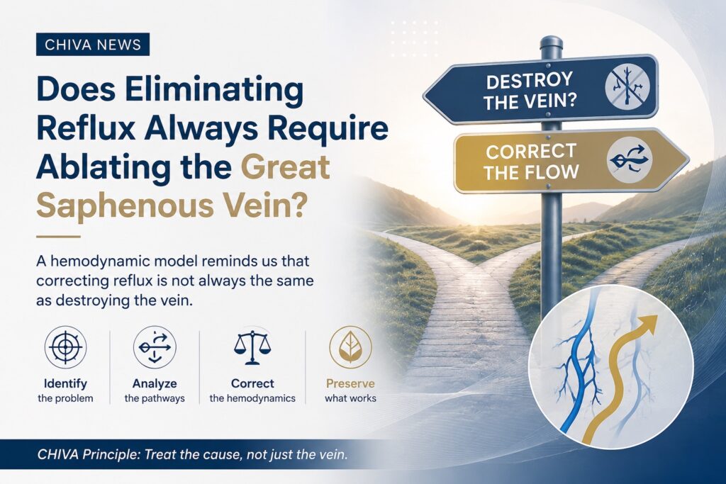 Does Eliminating Reflux Always Require Ablating the Great Saphenous Vein?