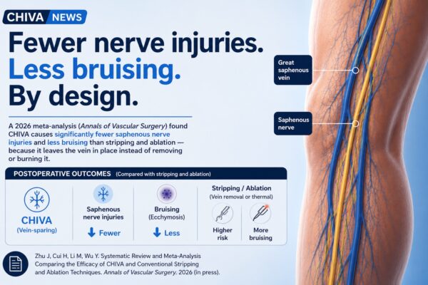 CHIVA, Stripping, and Endovenous Ablation: A Comparison of Nerve-Injury Risk