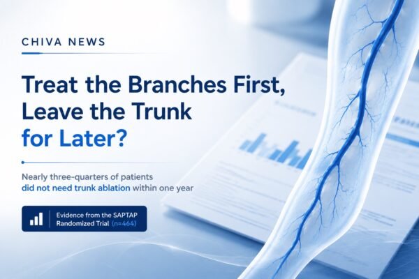 Treat the Tributaries First, Leave the Trunk Alone: Nearly Three-Quarters of Patients Needed No Further Treatment Within a Year